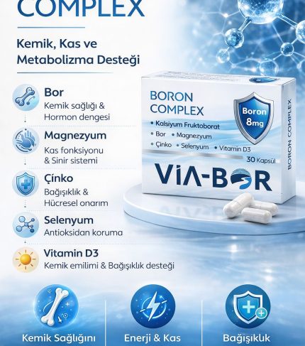 VIABOR Boron Complex bor takviyesi kalsiyum fruktoborat